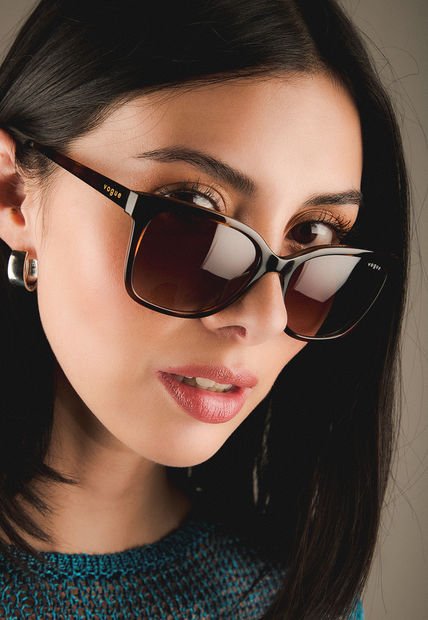Gafas de Sol Havana Oscuro-Marrón Vogue