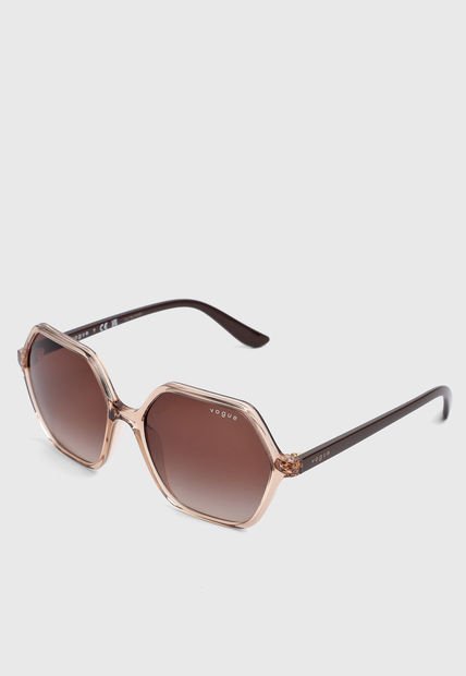 Gafas de Sol Transparente Caramelo-Marrón Vogue