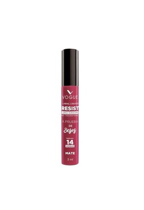 Labial Vogue Resist A Prueba De Besos Segura X 3 Ml