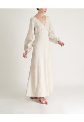 Vestido Beige Voie FLORENCIAVTAREXS125