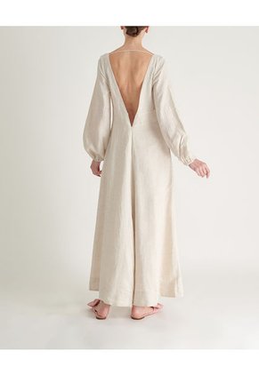 Vestido Beige Voie FLORENCIAVTAREXS125