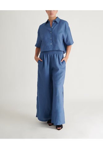 Camisa Azul Voie MVMCAZULM VOIE