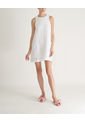 Vestido Blanco Voie ANTHEIADRESSCRUDOTL de VOIE
