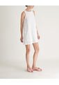 Vestido Blanco Voie ANTHEIADRESSCRUDOTL de VOIE