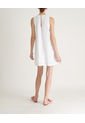 Vestido Blanco Voie ANTHEIADRESSCRUDOTL de VOIE