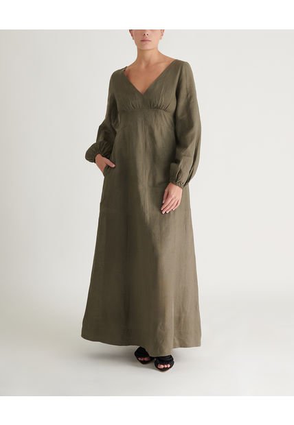 Vestido Verde Voie FLORENCIADRESSVMM125