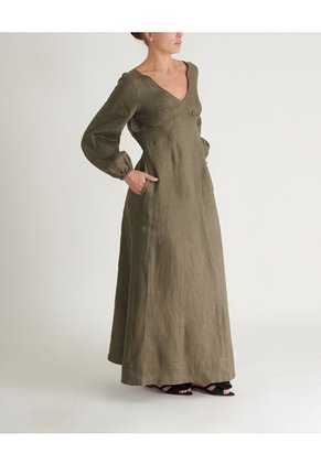 Vestido Verde Voie FLORENCIADRESSVMM125