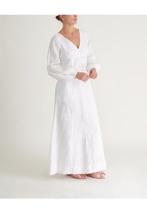 Vestido Blanco Voie FLORENCIAVTBLAL125