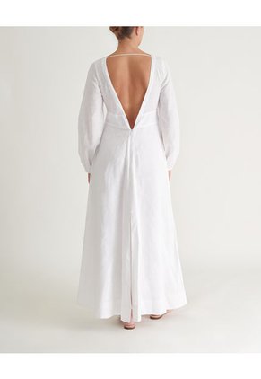 Vestido Blanco Voie FLORENCIAVTBLAL125