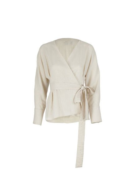 Camisa Barusi MVMBARUSIIVORYL Natural