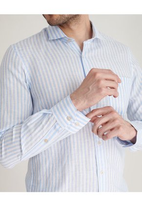 Camisa Azul Voie MVHCGABORAYAZUL-XL