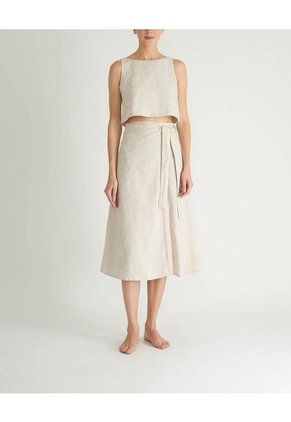 Falda Ani MVMANIARENAXS Beige