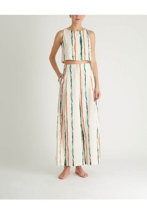 Blusa Amalia MVMBAMALIAPRINTRAYAS Multicolor