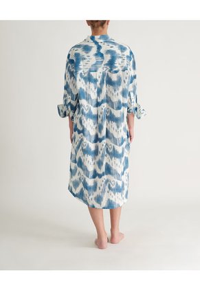 Camisa Azul Voie MVMBPRINTAZULM