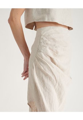 Falda Beige Voie OLIVIASKIRTBEIGETM