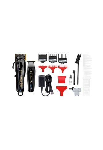 Combo Cortadora Y Patillera Profesional Wahl 5 Estrellas Cordless Inalmbrica Negra Wahl