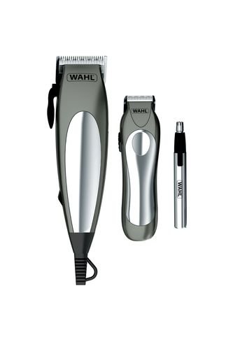 Combo Cortadora - Patillera Y Depilador Nasal Wahl Home Deluxe Groom Pro 21 Piezas Wahl