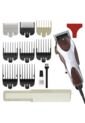 Cortadora Professional Wahl Magic Clip 5 Estrellas Roja Con Cable de Wahl