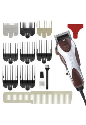 Cortadora Professional Wahl Magic Clip 5 Estrellas Roja Con Cable