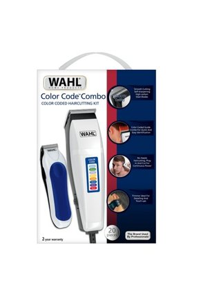 Combo Cortadora Y Patillera Wahl Home Color Code 20 Piezas