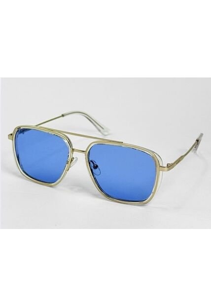 GAFAS DE SOL UNISEX WANDERTH FILTRO UV400 CON LENTES POLARIZADOS -AZUL-DORADO-1855