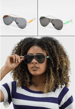 GAFAS DE SOL UNISEX WANDERTH FILTRO UV400 CON LENTES POLARIZADOS-NARANJA-GRIS-S31714