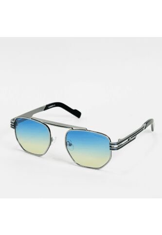 GAFAS DE SOL UNISEX WANDERTH FILTRO UV400 CON LENTES POLARIZADOS-CELESTE-PLATEADO-4465 Wanderth