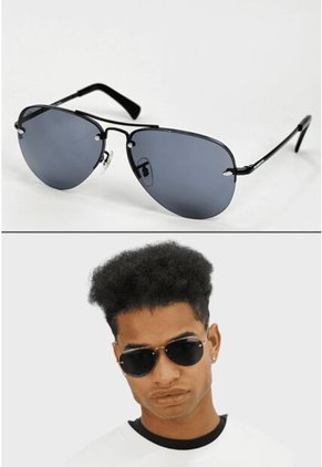 GAFAS DE SOL UNISEX WANDERTH FILTRO UV400 CON LENTES POLARIZADOS-NEGRO-WA1004