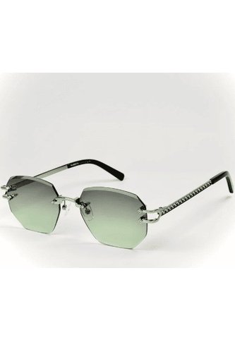 GAFAS DE SOL UNISEX WANDERTH FILTRO UV400 CON LENTES POLARIZADOS-PLATEADO-VERDE-3073 Wanderth