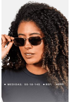 GAFAS DE SOL UNISEX WANDERTH FILTRO UV400 CON LENTES POLARIZADOS-DORADO-NEGRO-4692