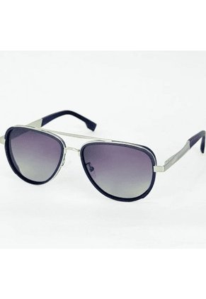 GAFAS DE SOL UNISEX WANDERTH FILTRO UV400 CON LENTES POLARIZADOS-PLATEADO-AZUL-S15101