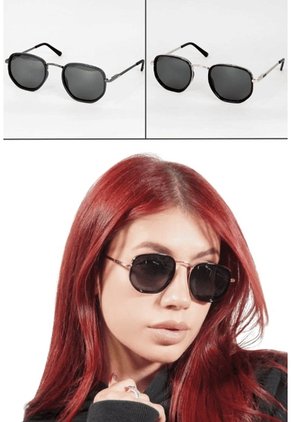 GAFAS DE SOL UNISEX WANDERTH FILTRO UV400 CON LENTES POLARIZADOS-NEGRO-GRIS-GT8204