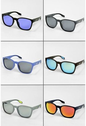 GAFAS DE SOL UNISEX WANDERTH FILTRO UV400 CON LENTES POLARIZADOS -NEGRO-NARANJA-KB04-010