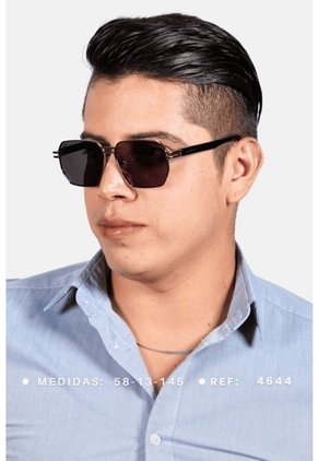 GAFAS DE SOL UNISEX WANDERTH FILTRO UV400 CON LENTES POLARIZADOS-DORADO-NEGRO-4644