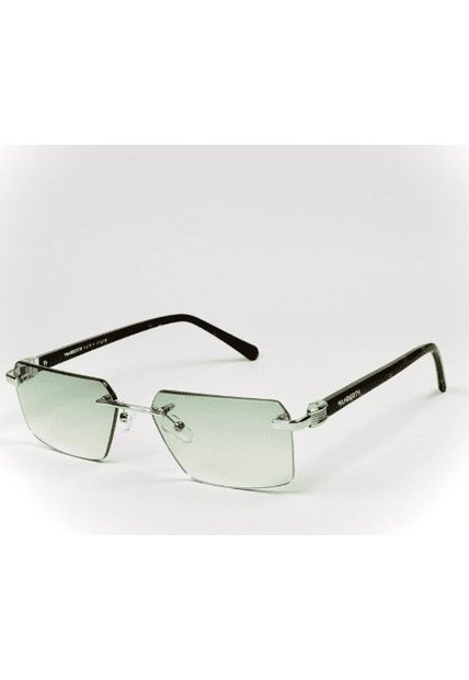 GAFAS DE SOL UNISEX WANDERTH FILTRO UV400 CON LENTES POLARIZADOS-PLATEADO-VERDE-3074
