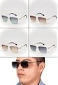 GAFAS DE SOL UNISEX WANDERTH FILTRO UV400 CON LENTES POLARIZADOS-DORADO-VERDE-3067 de Wanderth