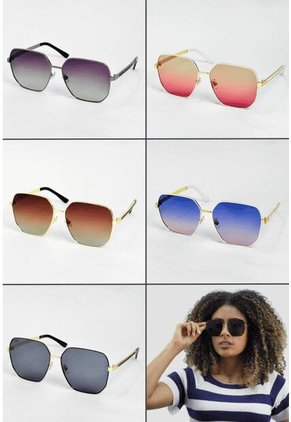GAFAS DE SOL UNISEX WANDERTH FILTRO UV400 CON LENTES POLARIZADOS-PLATEADO-P28161