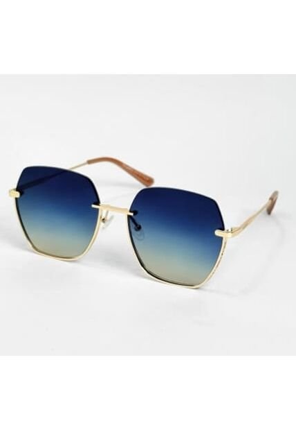 GAFAS DE SOL UNISEX WANDERTH FILTRO UV400 CON LENTES POLARIZADOS -AZUL-DORADO-JS8563