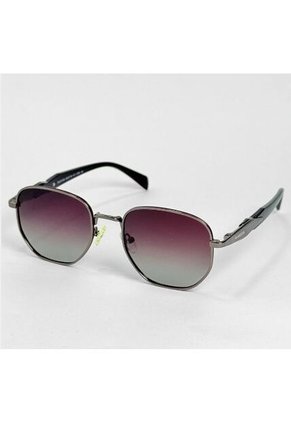 GAFAS DE SOL UNISEX WANDTHER FILTRO UV400 CON LENTES POLARIZADOS PLATEADO-VINO-PS31064