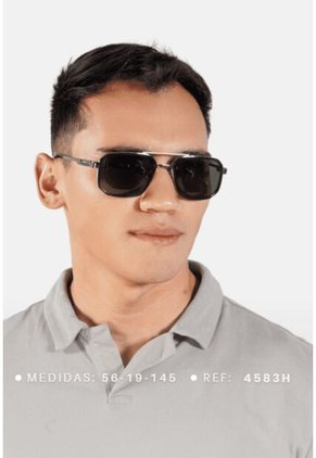 GAFAS DE SOL UNISEX WANDERTH FILTRO UV400 CON LENTES POLARIZADOS-PLATEADO-AZUL-4583H