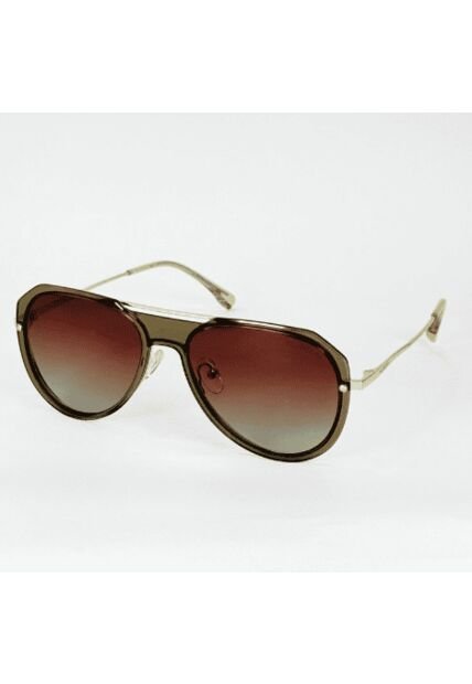 GAFAS DE SOL UNISEX WANDERTH FILTRO UV400 CON LENTES POLARIZADOS-DORADO-CAFE-A4523