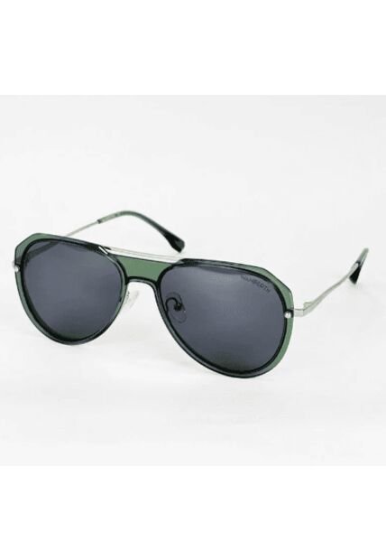 GAFAS DE SOL UNISEX WANDERTH FILTRO UV400 CON LENTES POLARIZADOS-PLATEADO-VERDE-A4523