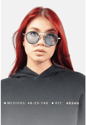 GAFAS DE SOL UNISEX WANDERTH FILTRO UV400 CON LENTES POLARIZADOS-PLATEADO-AZUL-4634H