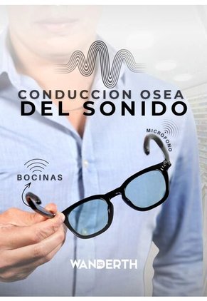 GAFAS DE SOL WANDERTH BLUETOOTH NEGRO