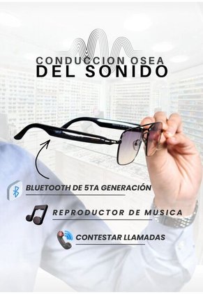 GAFAS DE SOL WANDERTH BLUETOOTH NEGRO