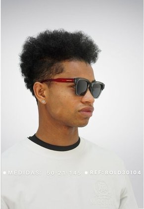 GAFAS DE SOL UNISEX WANDTHER FILTRO UV400 CON LENTES POLARIZADOS GRIS-ROJO-BOLD30104