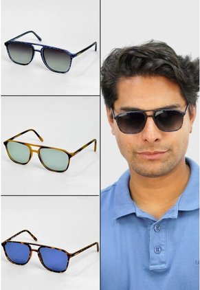 GAFAS DE SOL UNISEX WANDTHER FILTRO UV400 CON LENTES POLARIZADOS AMARILLO-GRIS-5336