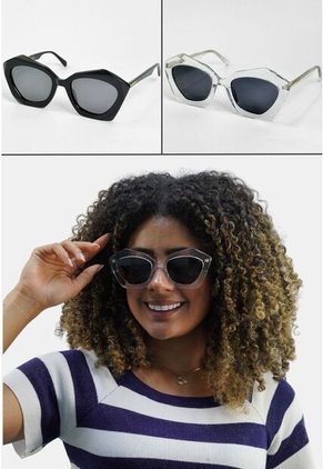 GAFAS DE SOL UNISEX WANDTHER FILTRO UV400 CON LENTES POLARIZADOS PLATEADO-NEGRO-YC31107