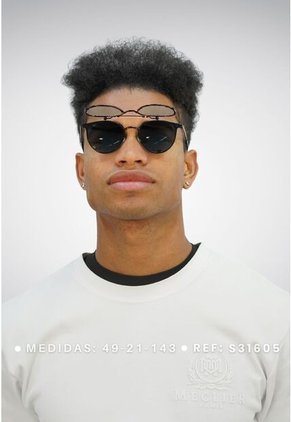 GAFAS DE SOL UNISEX WANDTHER FILTRO UV400 CON LENTES POLARIZADOS NEGRO-BLANCO-S31605