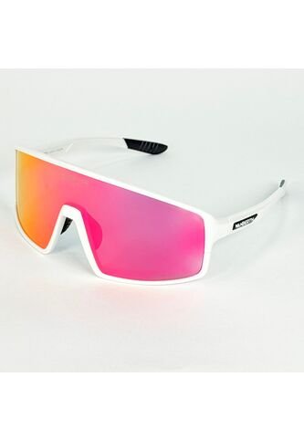 GAFA CICLISMO Y DEPORTES WANDERTH WIND DE UN SOLO LENTE FOTOCROMANTICO BLANCO-FUCSIA Wanderth